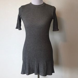 Grey mini Zara dress